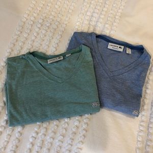 Lacoste Men’s V-Neck Tees